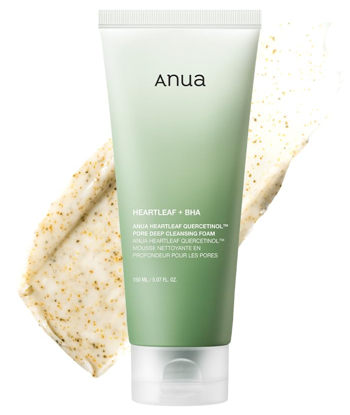 ANUA Heartleaf Quercetinol Pore Deep Cleansing Foam