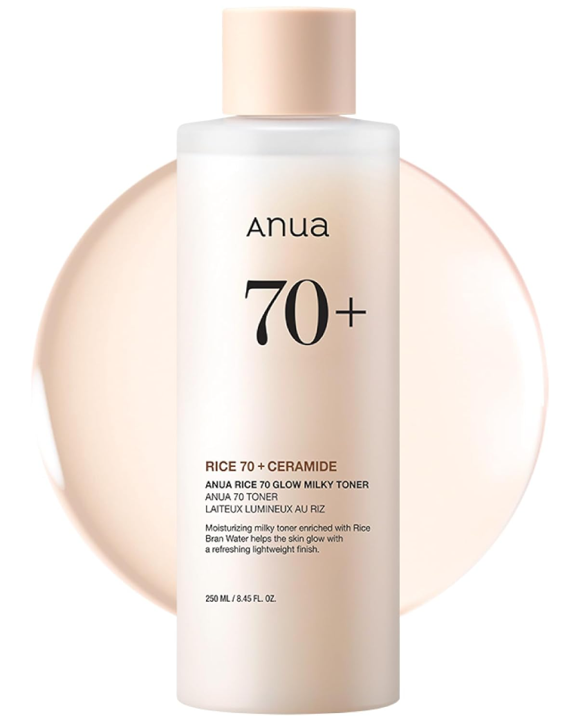 ANUA Rice 70 Glow Milky Toner.
