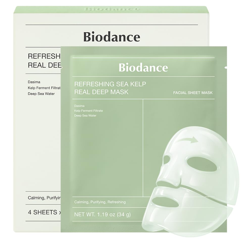 BIODANCE Refreshing Sea kelp Real Deep Mask.