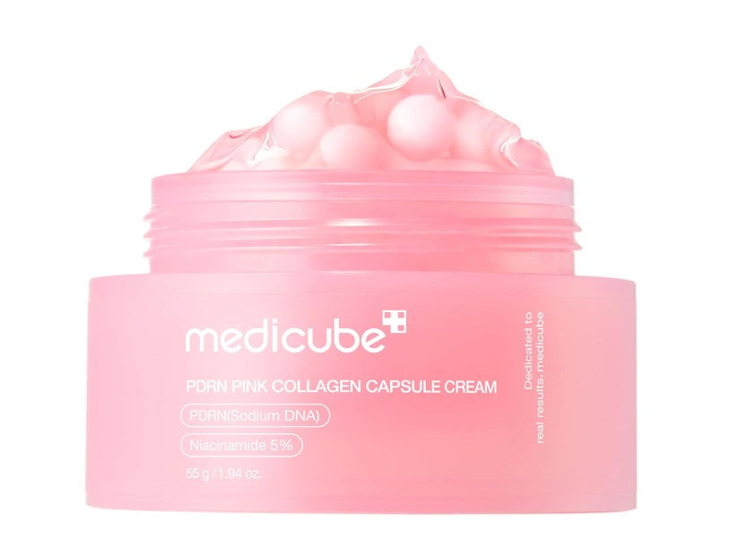 MEDICUBE  Pink Collagen Salmon DNA PDRN Capsule Cream
