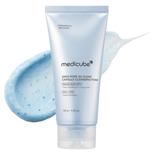 MEDICUBE Zero Pore Clear Blue Capsule Deep Facial Cleanser